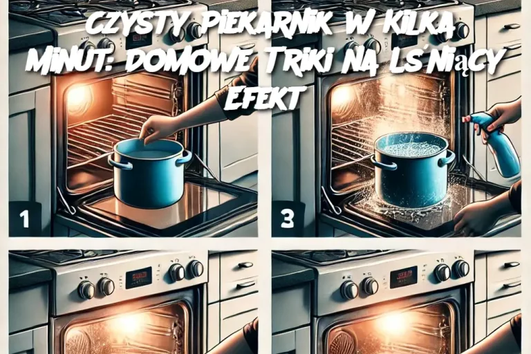 Czysty Piekarnik w Kilka Minut: Domowe Triki na Lśniący Efekt