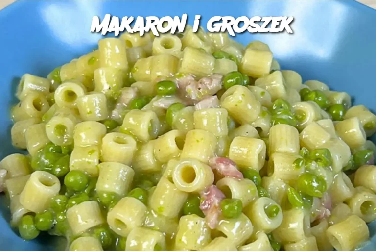 Makaron i groszek