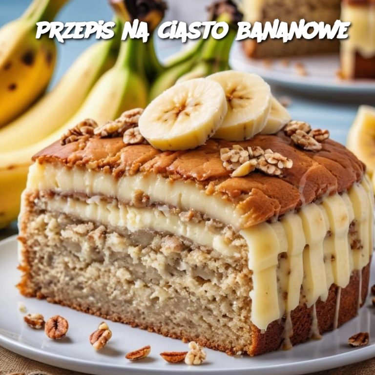 Przepis na ciasto bananowe