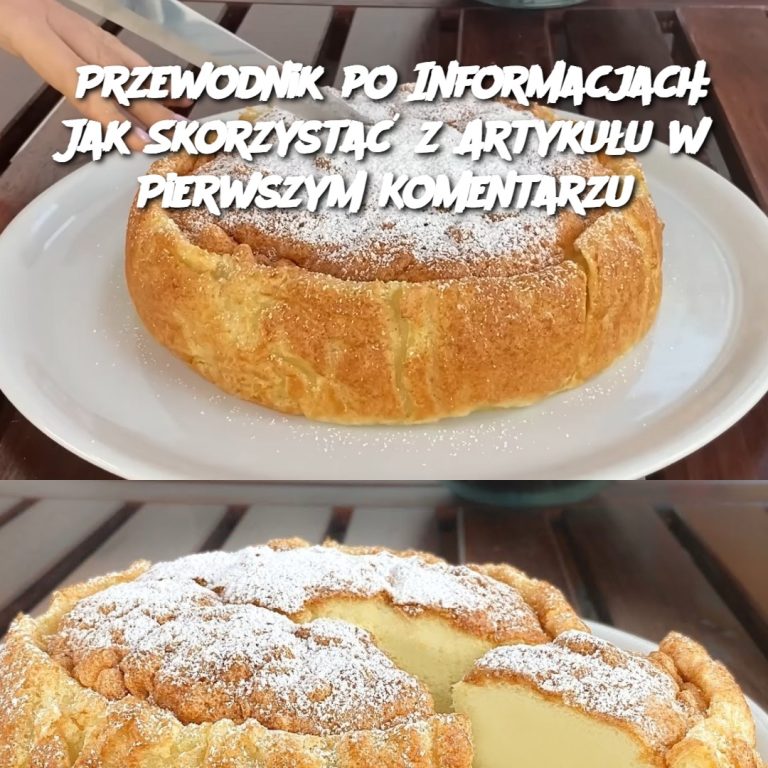 Przewodnik po Informacjach: Jak Skorzystać z Artykułu w Pierwszym Komentarzu