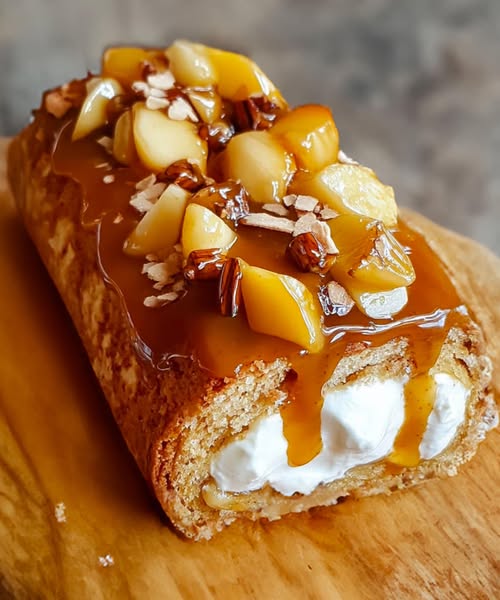 Apfel- und gesalzenes Butter-Karamell-Protokoll: Ein perfekter Leckerbissen für die Feiertage