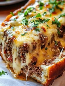 Philly Cheesesteak Hackbraten: Eine pikante Variante eines klassischen Gerichts 🍖🧀