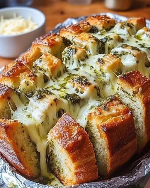 Pull-Apart Cheese Bread: A Gooey, Cheesy Delight for Every Occasion