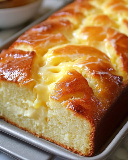 Zitronen-Frischkäse-Brot: Ein pikanter, saftiger Genuss 🍋🍞