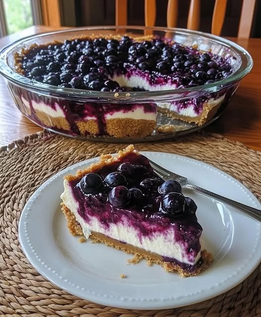 Mediterraner Blaubeerkäsekuchen: Ein himmlischer Genuss mit einem Hauch von Sonne