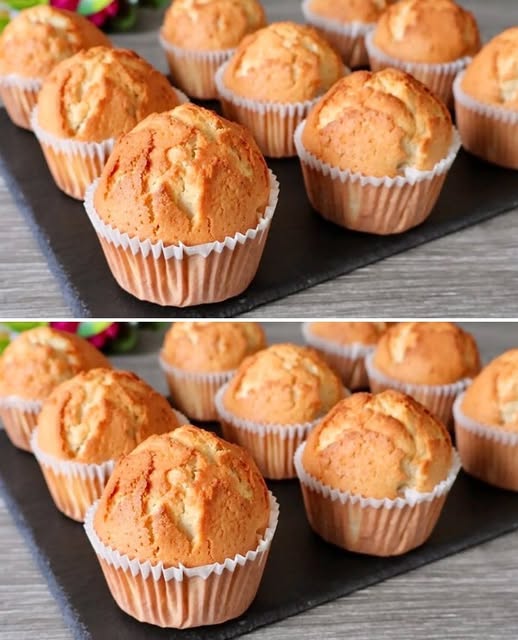 Einfache und fluffige Vanille-Muffins: Perfekt zum schnellen Backen!