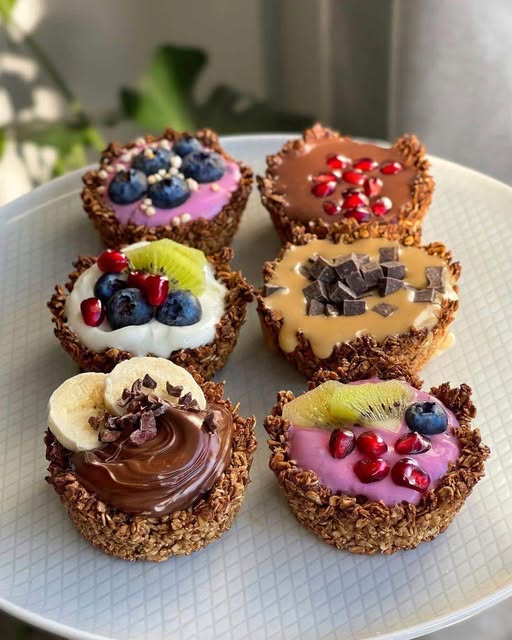 Vegane Granola Cups – Der perfekte Snack für Zwischendurch