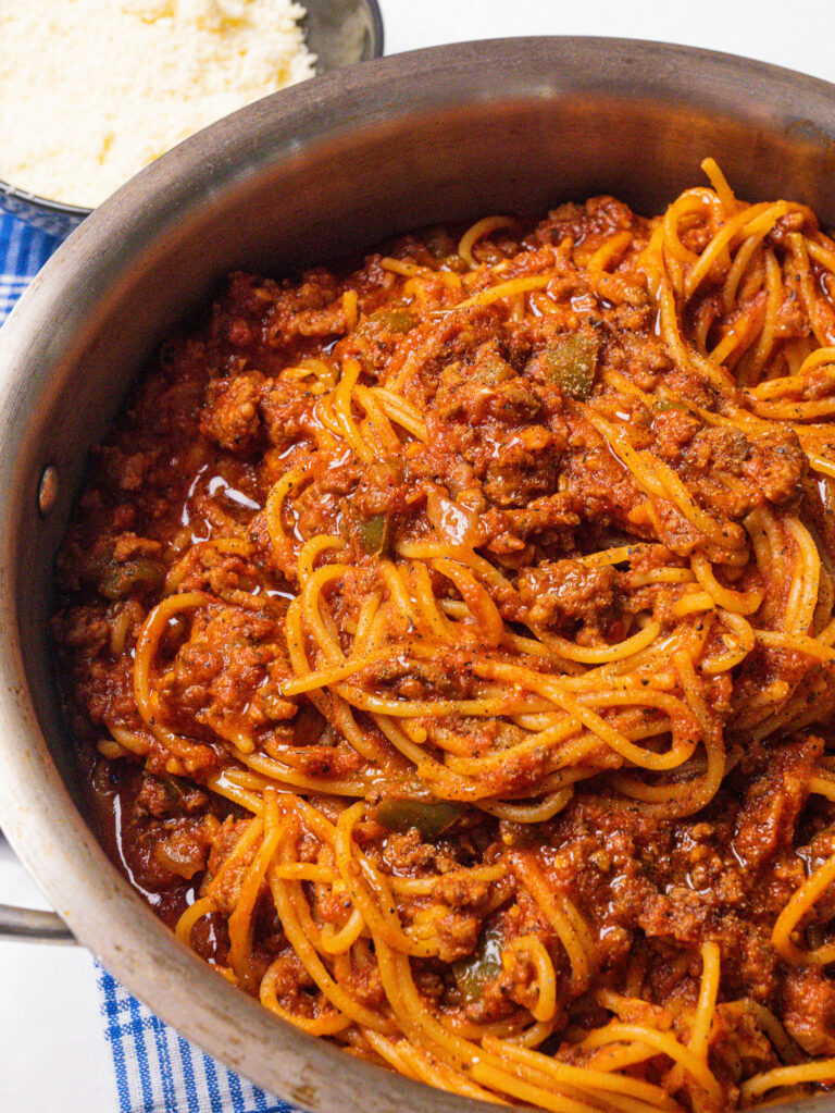 Chicago Spaghetti: Ein herzhaftes und würziges Pasta-Erlebnis