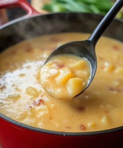 Köstliche Ofenkartoffelsuppe: Ein cremiger Genuss für kalte Tage