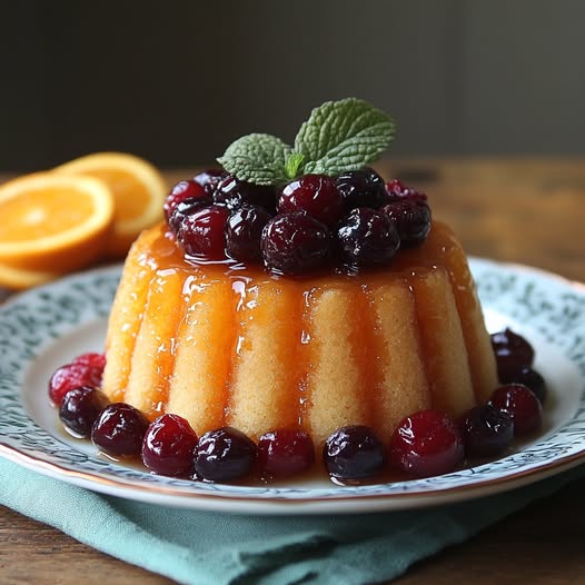 Fruchtiger Genuss: Mini-Cranberry-Orangen-Kuchen für den perfekten Herbstmoment 🍊🍂