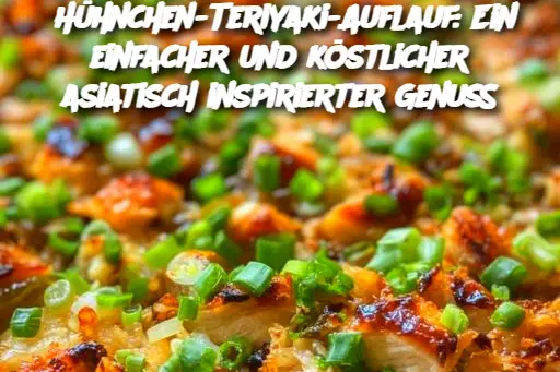 Hühnchen-Teriyaki-Auflauf: Ein einfacher und köstlicher asiatisch inspirierter Genuss