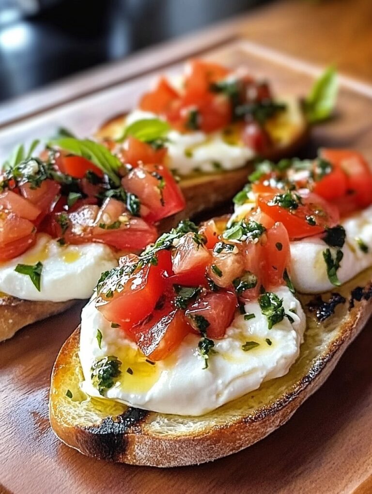 Burrata-Glückseligkeit mit Tomaten und Basilikum – Ein himmlisches Sommergericht