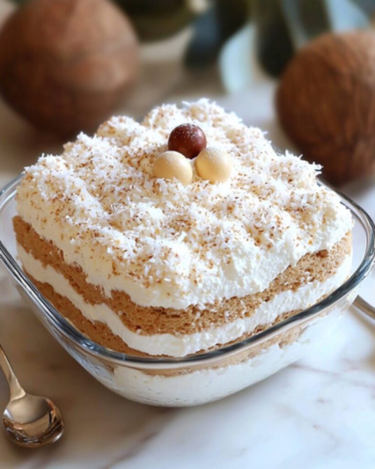 Tiramisu Raffaello in Verrines: Eine Explosion von Gourmet-Süße 🥥🌟