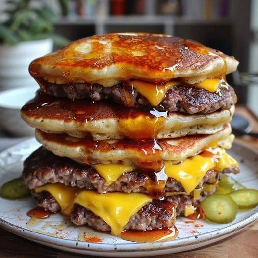 Smash Burger Pancakes: Ein Kreativer Genuss aus Burger und Frühstück