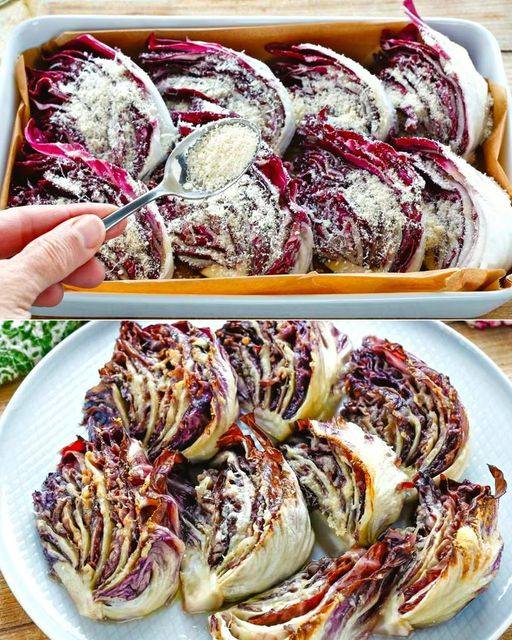 Schnell und Einfach: Gebackener Radicchio für Eine Geschmacksexplosion