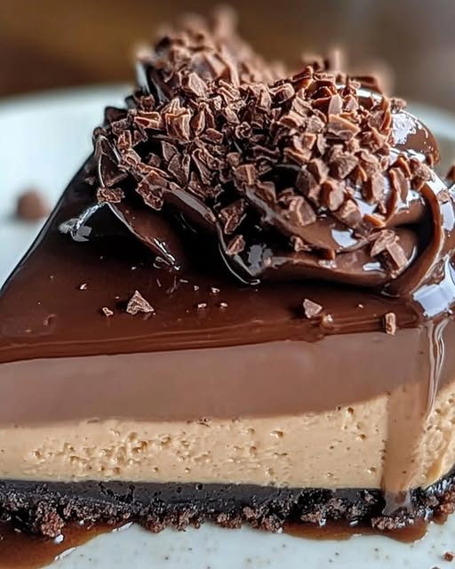 Decadent Triple Chocolate Cheesecake Delight: A Heavenly Chocolate Experience