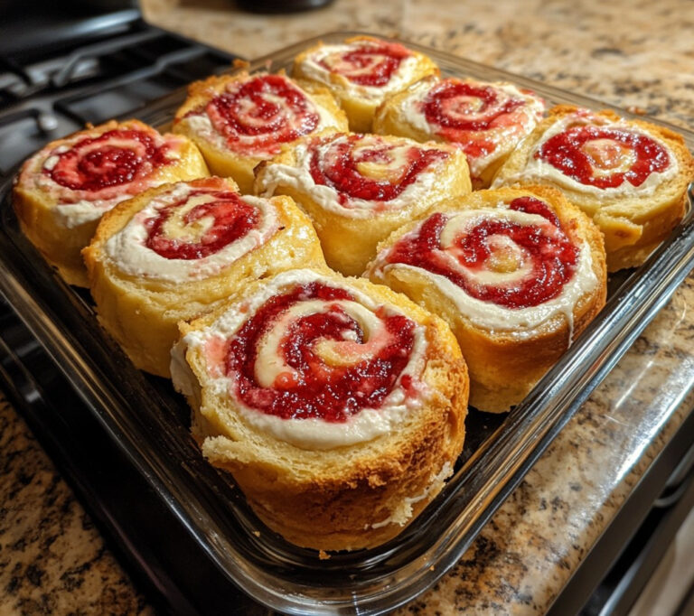 Erdbeer-Käsekuchen-Rollen: Ein köstliches Dessert für jede Gelegenheit