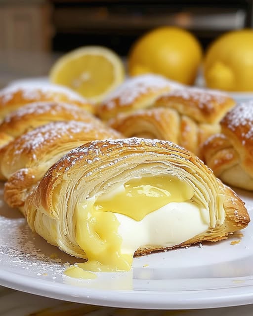 Lemon Cheesecake Crescent Rolls: A Sweet, Zesty Treat"