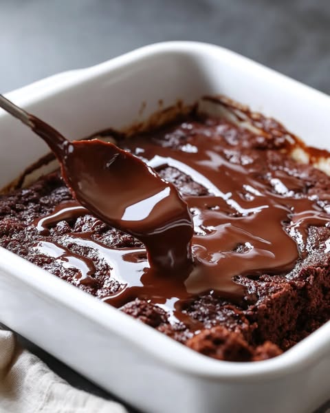 Schokoladiger Genuss: Chocolate Fudge Pudding Cake