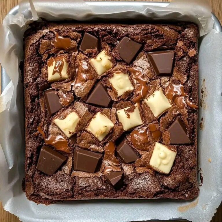 Triple Chocolate Chunk Brownies: Der ultimative Schokoladengenuss