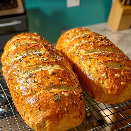 Kräuter- und Käsebrotlaibe: Aromatisch, Knusprig und Einfach Lecker!