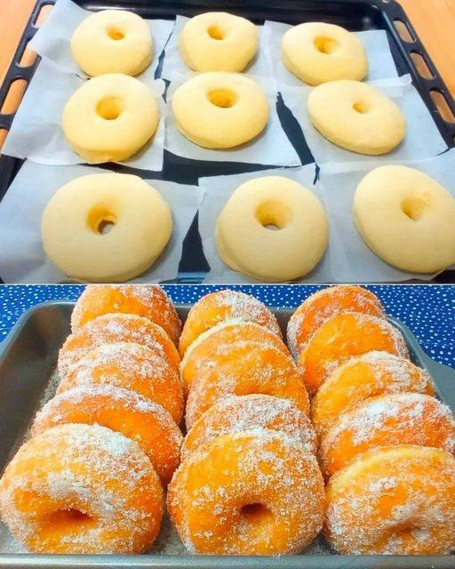 Himmlische Frittierte Donuts mit Zucker: Ein unwiderstehliches Rezept