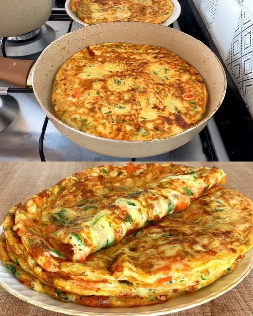 Herzhafte Pfannkuchen mit Käse und Gemüse: Ein Genuss für alle Gelegenheiten