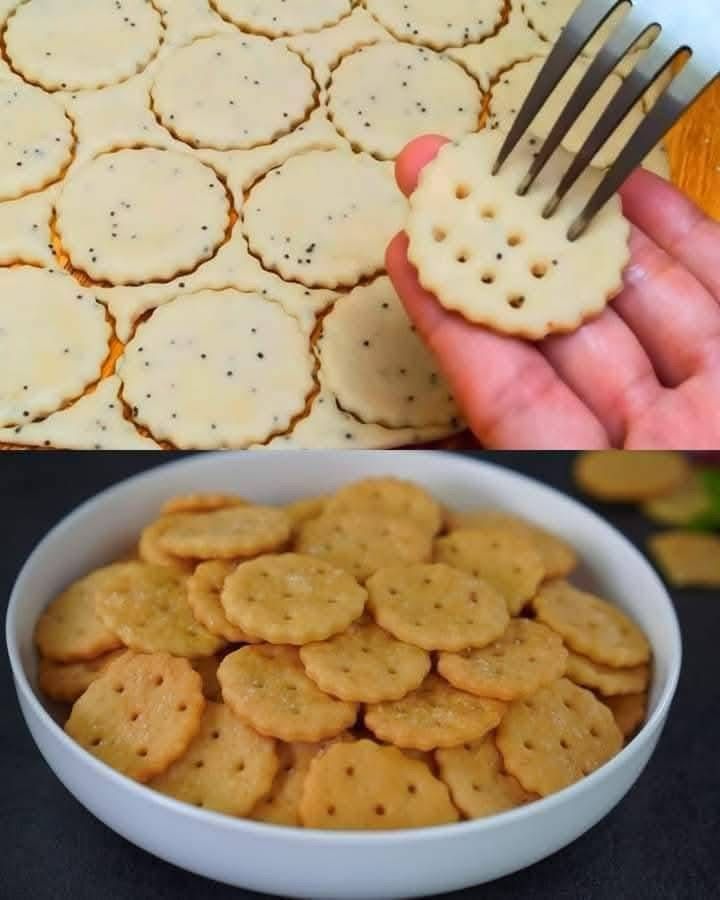 Hausgemachte Salzcracker mit Mohn und Käse: Der perfekte Snack für jede Gelegenheit