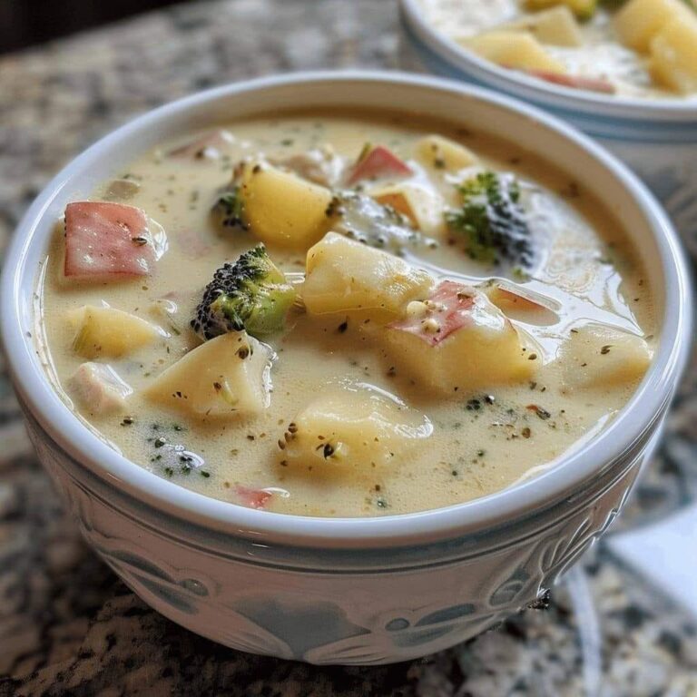 Reichhaltige Brokkoli-Kartoffelsuppe – Ein wohltuender Genuss