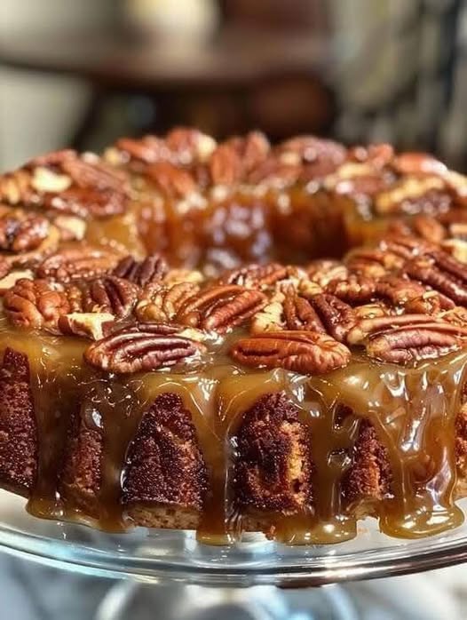 Himmlischer Pecan Upside Down Cake: Ein köstlicher Genuss für jeden Anlass