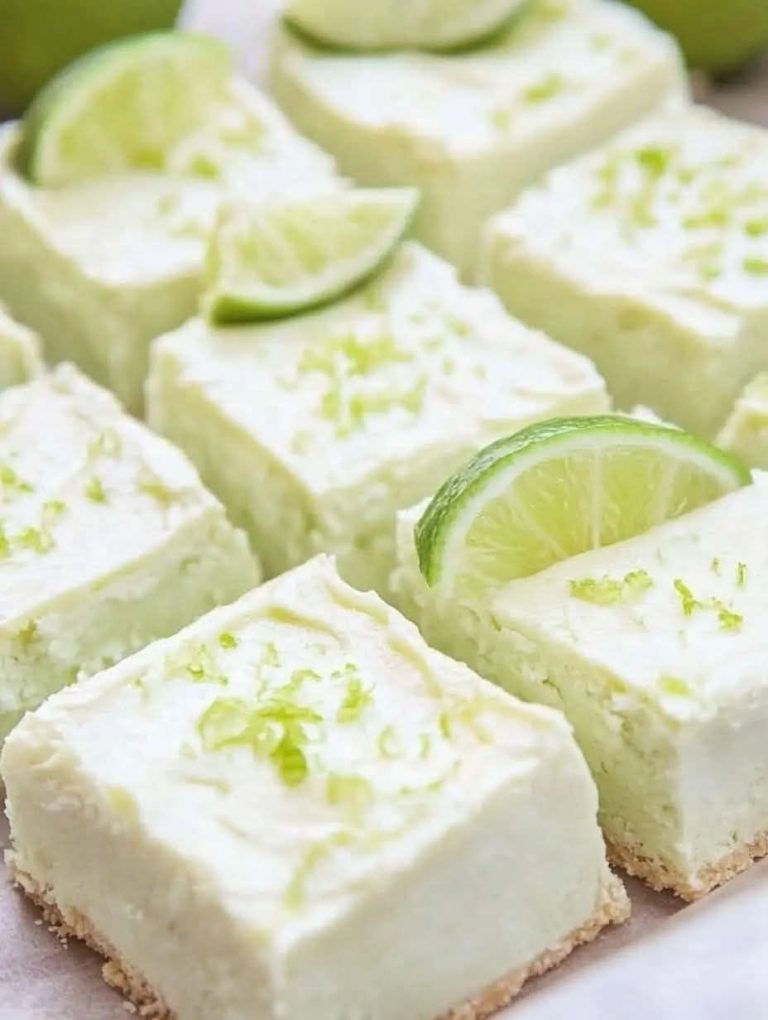 Pikante Key Lime Bars mit erfrischender Limettennote – Ein Genuss für alle Sinne